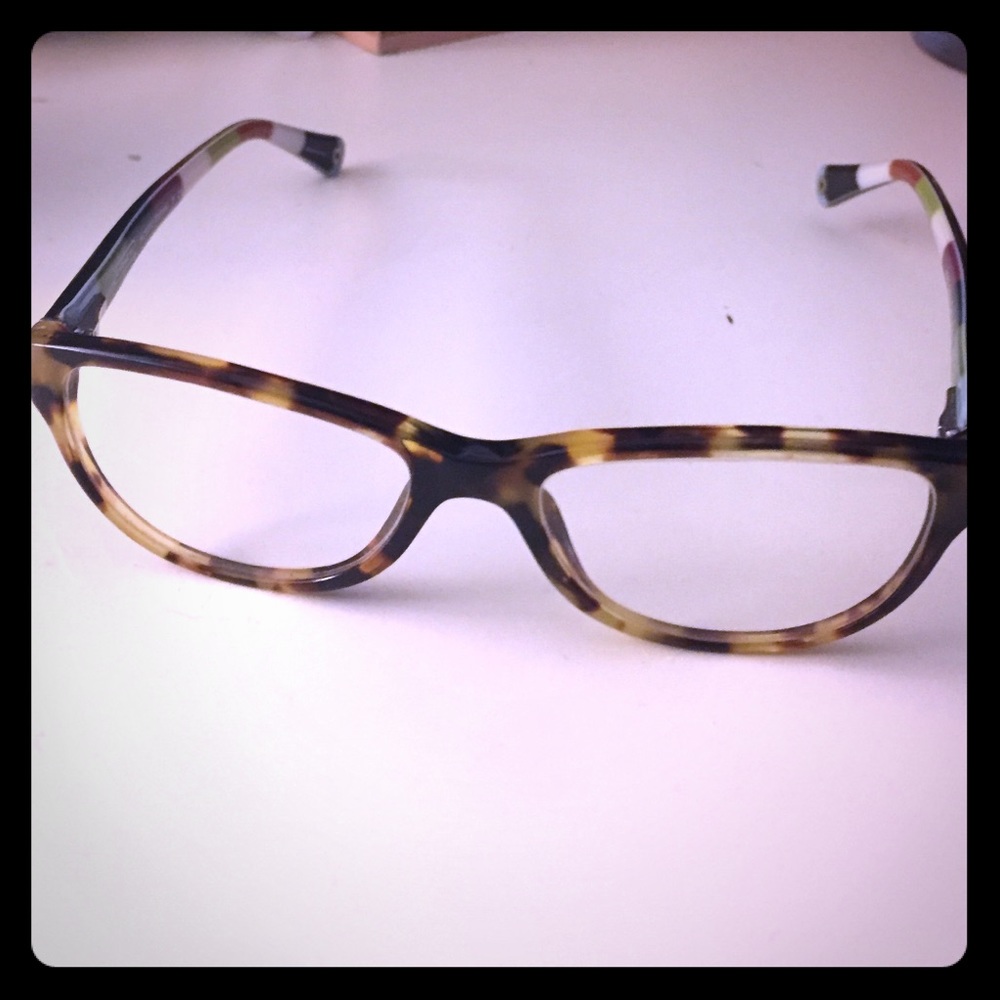 Coach tortoiseshell eyeglass (LensCrafters)